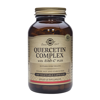 Solgar Quercetin Complex w/ Ester C 100 Vegetable Capsules